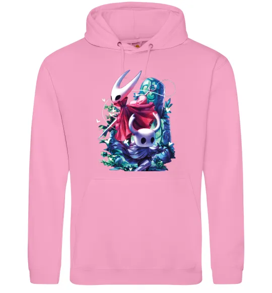 Чоловіча толстовка (худі) Hollow knight color Рожевий фото