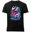 Мужская премиум футболка Hollow knight color Черный фото