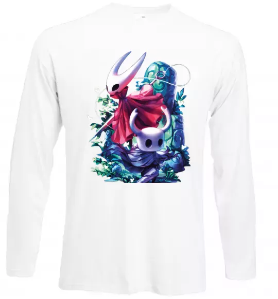 Лонгслив Hollow knight color Белый фото