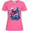 Жіноча футболка Hollow knight color Яскраво-рожевий фото
