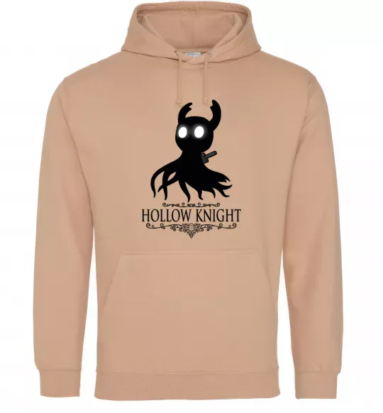 Мужская толстовка (худи) Hollow night Песочный фото