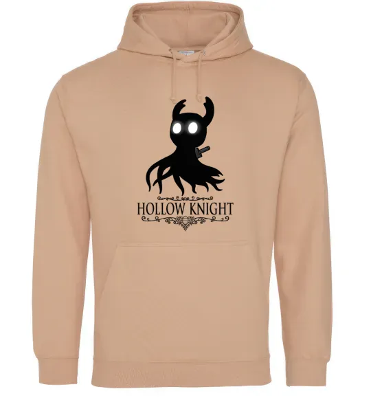 Женская толстовка (худи) Hollow night Песочный фото