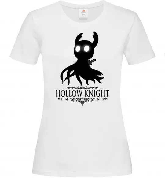Женская футболка Hollow night Белый фото