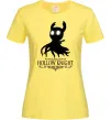 Женская футболка Hollow night Лимонный фото