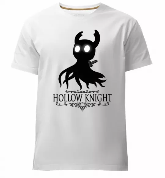 Чоловіча преміум футболка Hollow night Білий фото