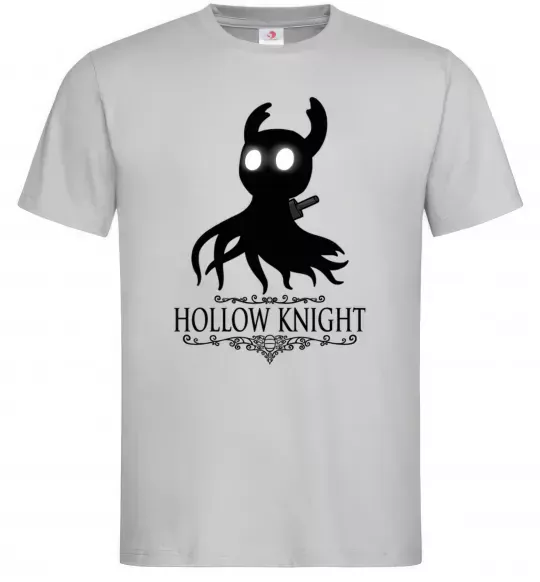 Мужская футболка Hollow night Серый фото