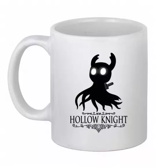 Чашка керамическая Hollow night Белый фото