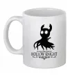 Чашка керамическая Hollow night Белый фото