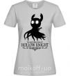 Жіноча футболка Hollow night Сірий фото