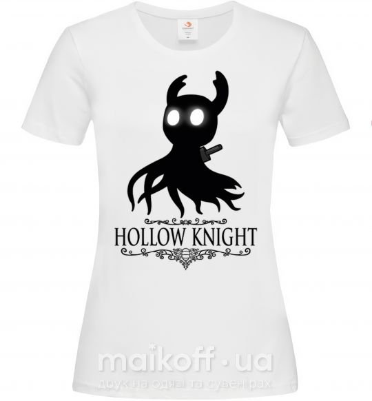 Жіноча футболка Hollow night Білий фото