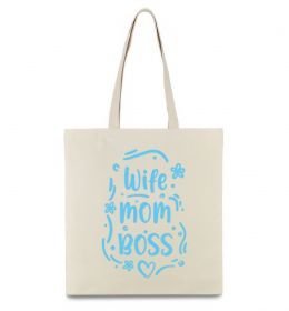 Эко-сумка Wife mom boss