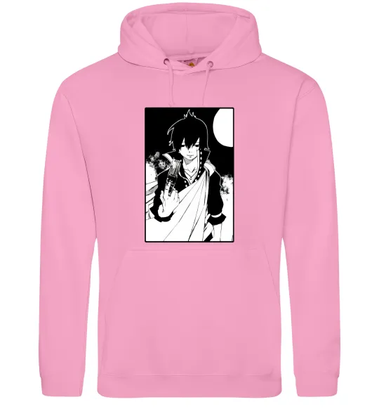 Чоловіча толстовка (худі) Fairy Tail zeref Рожевий фото