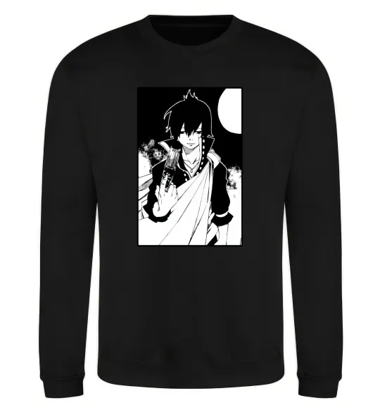 Свитшот Fairy Tail zeref Черный фото