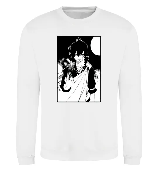 Свитшот Fairy Tail zeref Белый фото