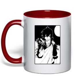 Чашка с цветной ручкой Fairy Tail zeref
