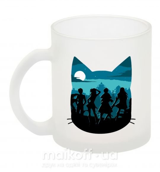 Чашка стеклянная Fairy Tail shadow Фроузен фото