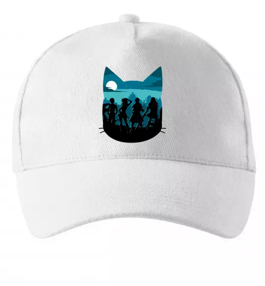 Кепка Fairy Tail shadow Белый фото