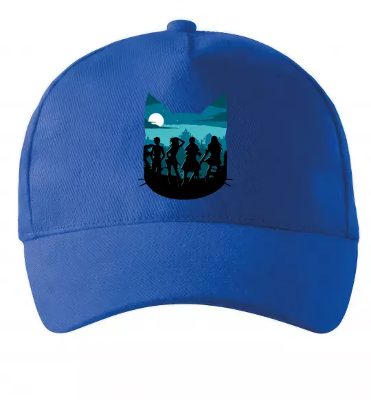 Кепка Fairy Tail shadow Ярко-синий фото