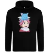Жіноча толстовка (худі) Fairy Tail Natsu Чорний фото