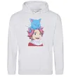 Жіноча толстовка (худі) Fairy Tail Natsu Сірий меланж фото