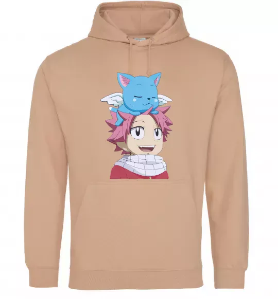 Жіноча толстовка (худі) Fairy Tail Natsu Пісочний фото