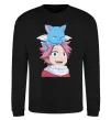 Світшот Fairy Tail Natsu Чорний фото