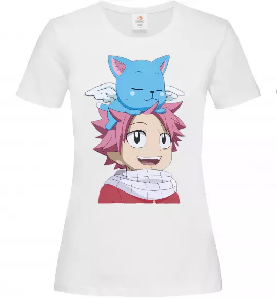 Жіноча футболка Fairy Tail Natsu Білий фото