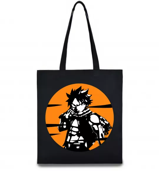 Еко-сумка Fairy Tail Nastu в кружке Чорний фото