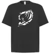Футболка Оверсайз Fairy Tail logo Черный фото