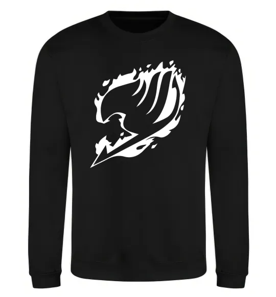 Свитшот Fairy Tail logo Черный фото