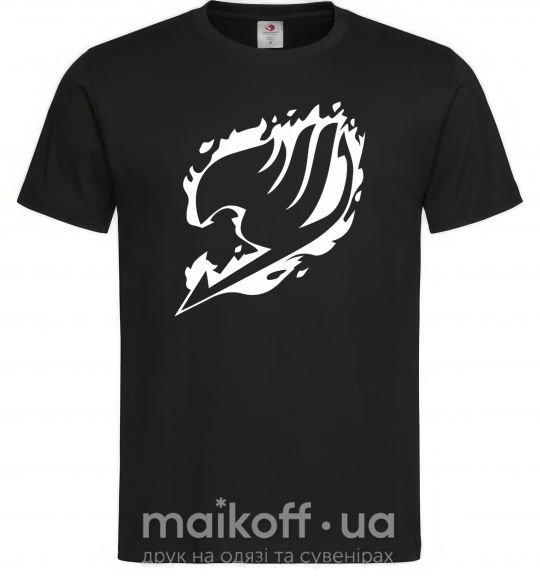 Мужская футболка Fairy Tail logo Черный фото