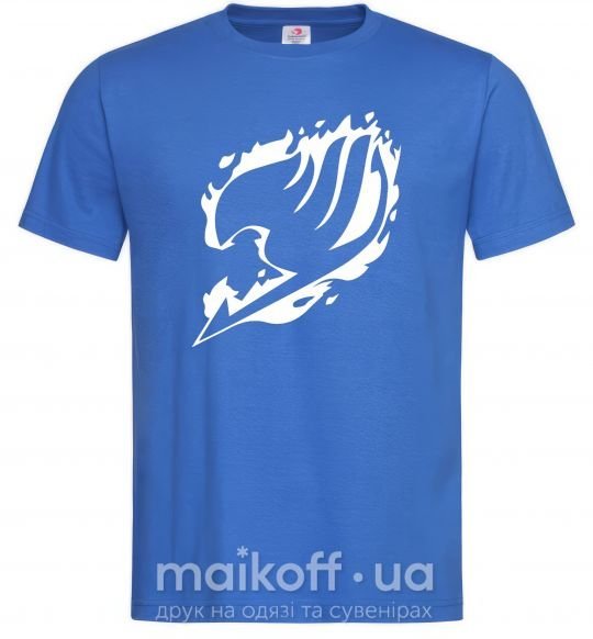Мужская футболка Fairy Tail logo Ярко-синий фото