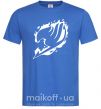 Мужская футболка Fairy Tail logo Ярко-синий фото