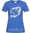 Женская футболка Fairy Tail logo Ярко-синий фото