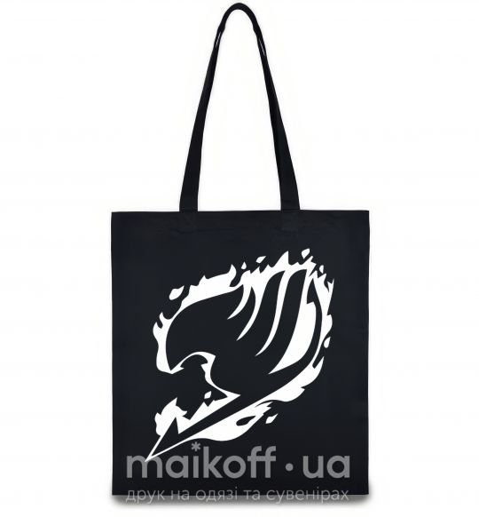 Эко-сумка Fairy Tail logo Черный фото
