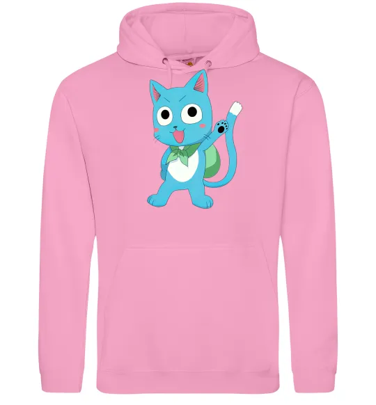 Жіноча толстовка (худі) Fairy Tail cat Рожевий фото