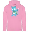 Жіноча толстовка (худі) Fairy Tail cat Рожевий фото