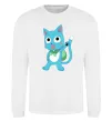 Свитшот Fairy Tail cat Белый фото