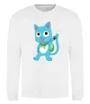 Свитшот Fairy Tail cat Белый фото