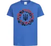 Дитяча футболка Вінок з тризубом Яскраво-синій фото