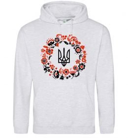 Чоловіча толстовка (худі) Вінок з тризубом Чоловіча толстовка (худі) Вінок з тризубом
