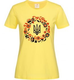 Женская футболка Вінок з тризубом Женская футболка Вінок з тризубом