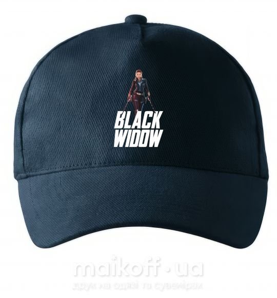Кепка Black widow Темно-синий фото