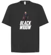 Футболка Оверсайз Black widow Черный фото
