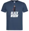 Мужская футболка Black widow Темно-синий Мужская футболка Black widow Темно-синий фото