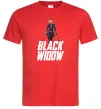 Мужская футболка Black widow Красный Мужская футболка Black widow Красный фото