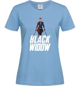 Женская футболка Black widow