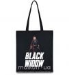 Еко-сумка Black widow Чорний фото