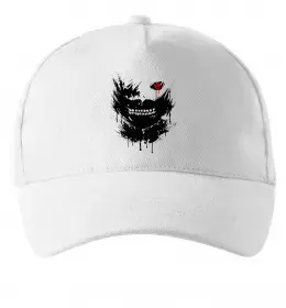 Кепка Токійський гуль Канекі бризки Белый фото
