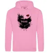Чоловіча толстовка (худі) Токійський гуль Канекі бризки Рожевий фото